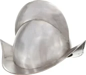 Repliki - broń - vidaXL Replika średniowiecznego zabytkowego hełmu LARP srebrna stal 286218 - miniaturka - grafika 1