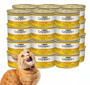 Gourmet Gourmet mokra karma dla kota Gold pasztet z kurczakiem 24 x 85 g - Mokra karma dla psów - miniaturka - grafika 2