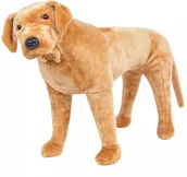 Maskotki i pluszaki - vidaXL vidaXL Pluszowy labrador, stojący, jasnobrązowy, XXL - miniaturka - grafika 1