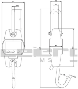 Steinberg Systems 456 45674876 Waga hakowa 100 g czerwona udźwig 300 kg) 74876-uniw - Wagi specjalistyczne Steinberg Systems 456 45674876 Waga hakowa 100 g czerwona udźwig 300 kg) 74876-uniw - Wagi specjalistyczne - miniaturka - grafika 2