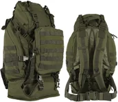 Plecaki - Camo Overload Wojskowy Plecak Takt. 60L Olive - miniaturka - grafika 1