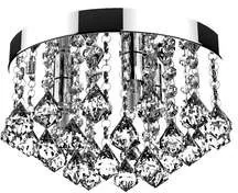 Krislamp Rubin KR 405-3PL plafon lampa sufitowa 3x40W G9 chrom - Lampy sufitowe Krislamp Rubin KR 405-3PL plafon lampa sufitowa 3x40W G9 chrom - Lampy sufitowe - miniaturka - grafika 1