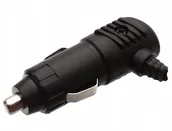 Adaptery i przejściówki - Wtyk gniazda zapalniczki z bezpiecznikiem 3A - miniaturka - grafika 1