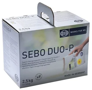 SEBO Proszek czyszczący SEBO DUO-P (2,5kg) 0472SE - Środki do dywanów i tapicerki - miniaturka - grafika 2