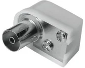 Złącza, przejściówki, adaptery - Hama Wtyk Gniazdo antenowe kątowe - miniaturka - grafika 1