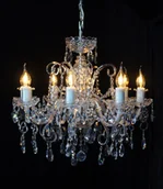 Lampy sufitowe - Elita bohemia Żyrandol kryształowy 8-ramienny - Bohemia L 140/8/02 N - miniaturka - grafika 1