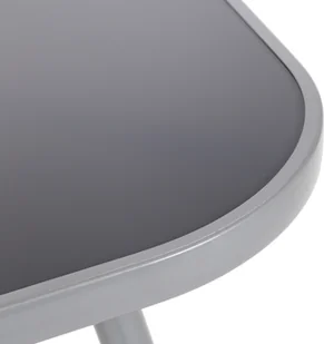 HOME &amp; GARDEN Meble ogrodowe metalowe Casablanca 145 cm Silver / Grey 6+1 610410 - Meble ogrodowe - miniaturka - grafika 6