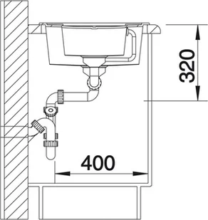 Blanco METRA 6S BIAŁY 513223 - Zlewozmywaki - miniaturka - grafika 4