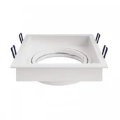 Lampy sufitowe - OxyLED CROSTI LANA SQ L Biała szer. 17cm. ES111 Home&Decor Oprawa podtynkowa 459246 459246 - miniaturka - grafika 1