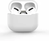 Akcesoria do słuchawek - Hurtel Etui do AirPods 2 / AirPods 1 silikonowy miękki pokrowiec na słuchawki biały (case C) - miniaturka - grafika 1