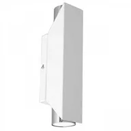 Lampy ścienne - Luminex Wall 3111 kinkiet lampa ścienna 2x8W GU10 biały/chrom - miniaturka - grafika 1
