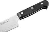 Noże kuchenne - Zwilling Nóż Santoku z rowkami Gourmet 18 cm 36118-181-0 - miniaturka - grafika 1