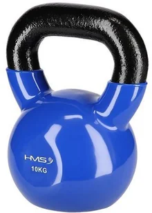 HMS KNV10 BLUE KETTLEBELL ŻELIWNY POKRYTY WINYLEM - Kettlebell - miniaturka - grafika 4