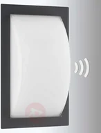 Lampy ogrodowe - LCD LCD LCD Zewnętrzny kinkiet LED Czarny, 1-punktowy 051LEDSEN - miniaturka - grafika 1