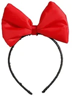 Dodatki do strojów karnawałowych - Widmann Nowa do włosów opaska na włosy z kokardką, czerwona 1926N - miniaturka - grafika 1