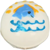 Kosmetyki do kąpieli - Bomb Cosmetics Musująca Kula Do Kąpieli Delfinitywnie - miniaturka - grafika 1