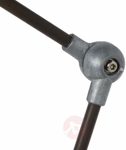 Lucide lucide honore-lampa ścienna, z metalu, E14, 40 W, Rust brązowa, 10,5 x 70 x 46 cm 45252/11/97 - Lampy ścienne - miniaturka - grafika 3