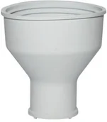 Akcesoria do armatury i ceramiki - EQUATION Lejek sedesowy górnopłuka SAMOZACISKOWY BIAŁY 1.2 śr. 35 mm EQUATION - miniaturka - grafika 1