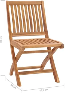 vidaXL Składane krzesła ogrodowe z poduszkami, 8 szt., drewno tekowe! 3072867 - Fotele i krzesła ogrodowe vidaXL Składane krzesła ogrodowe z poduszkami, 8 szt., drewno tekowe! 3072867 - Fotele i krzesła ogrodowe - miniaturka - grafika 12