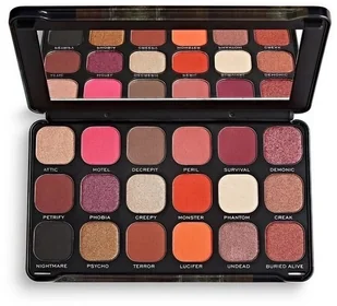 Makeup Revolution HAUNTED HOUSE - SHADOW PALETTE - Paleta 18 cieni do powiek - Cienie do powiek - miniaturka - grafika 2