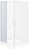 Kabiny prysznicowe - Deante Szyba stała transparentna do kabiny kwadratowej FUNKIA 80 cm - miniaturka - grafika 1
