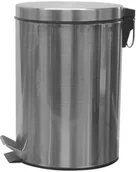 Kosze na śmieci - Sanitario Kosz na śmieci 5 litrów stal szlachetna matowa - miniaturka - grafika 1