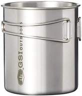 Akcesoria turystyczne - GSI Outdoors kubek ze stali nierdzewnej, ze składanym uchwytem, 700 ml 68215 - miniaturka - grafika 1