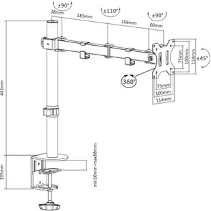 Arkas DMB 50 | - Uchwyty do telewizora - miniaturka - grafika 8