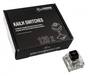 Glorious PC Gaming Race Glorious PC Gaming Race Kailh Box Black Switches 120 szt KAI-BLACK - Akcesoria do Nintendo - miniaturka - grafika 2