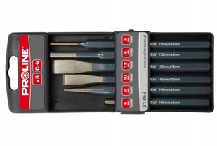 PROLINE Zestaw wybijaków przecinaków i punktaków 31360 5szt - Zestawy narzędziowe - miniaturka - grafika 2