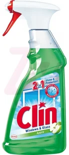 Clin Płyn do szyb Apple z pompką 500ml - Płyny do mycia szyb - miniaturka - grafika 3