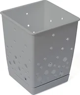 Suszarki do naczyń - Practic Lumarko Lumarko Ociekacz Na Sztućce Z Podstawką Bąble Szary 210708 ART000115 - miniaturka - grafika 1