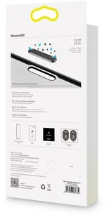 Baseus Baseus SGAPIPH65-WA01 Szkło ochronne hartowane na cały ekran z metalową osłoną na głośnik 9H do iPhone XS Max / czarne SGAPIPH65-WA01 - Szkła hartowane na telefon - miniaturka - grafika 9