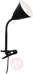Paulmann Vitis lampa z klipsem, czarna - Lampy stojące - miniaturka - grafika 4