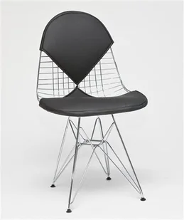 Fotel biurowy, krzesło biurowe D2.Design Krzesło Net double czarna poduszka 3531 - Fotele i krzesła biurowe - miniaturka - grafika 7