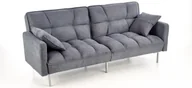 Sofy i kanapy - ROBERTO sofa rozkładana popielaty - miniaturka - grafika 1
