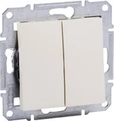 Wyłączniki światła i elektryczne - Schneider Asfora łącznik świecznikowy podtynkowy bez ramki kremowy EPH0301423 - miniaturka - grafika 1