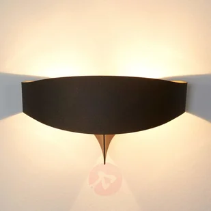 Selene Brązowa designerska lampa ścienna Scudo - Lampy ścienne - miniaturka - grafika 3