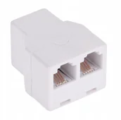 Wtyczki i adaptery - Przyłącze telef.GN.2xGN.6P4C - miniaturka - grafika 1