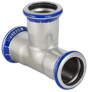 Geberit trójnik d28 Mapress Edelstahl 31005 - Łączniki, trójniki, kształtki - miniaturka - grafika 2