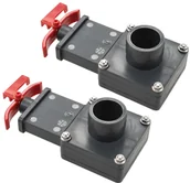 Akcesoria do basenów - vidaXL Zasuwowy zawór basenowy, 2 szt., 1,5" - miniaturka - grafika 1