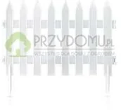 Ogrodzenia - Prosperplast Płotek GARDEN CLASSIC 3,5 m biały - miniaturka - grafika 1