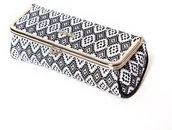 Kosmetyczki, organizery i kuferki - Noble Cosmetic Portfelik Noble Black&White BW002 - miniaturka - grafika 1