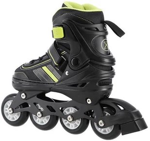 Nils EXTREME NH18191 2w1 CZARNO-LIMONKOWY ROZM.L(39-43) ŁYŻWOROLKI Z WYM. PŁ. HOKEJOWĄ EXTREME 16-21-075 - Rolki - miniaturka - grafika 5