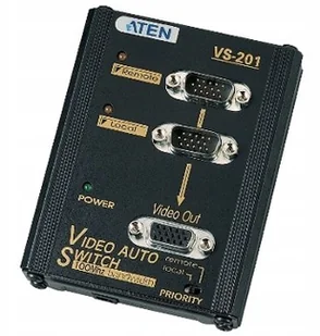 Aten przełącznik Video 2 port VS201-AT-G - Pozostałe akcesoria sieciowe - miniaturka - grafika 5
