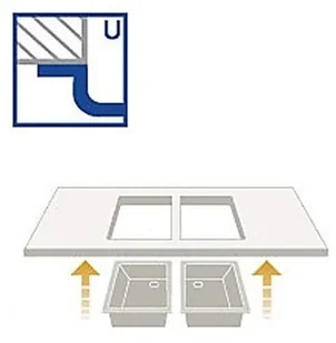Villeroy & Boch Subway SU 50 Classicline 3325 01 KD - Zlewozmywaki - miniaturka - grafika 6
