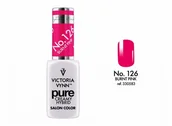 Lakiery hybrydowe - VICTORIA VYNN VICTORIA VYNN Kremowy Lakier Hybrydowy PURE kolor: 126 BURNT PINK 8ML VIC000110 - miniaturka - grafika 1