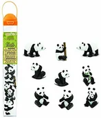 Figurki dla dzieci - Safari 12 Panda figurki w rura - miniaturka - grafika 1