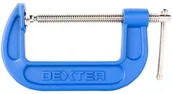 Imadła i ściski - DEXTER Ścisk stolarski TYPU C 100 mm DEXTER - miniaturka - grafika 1