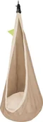 Hamaki - La Siesta Fotel hamakowy dla dzieci Joki, cappuccino, 70x150 cm - miniaturka - grafika 1